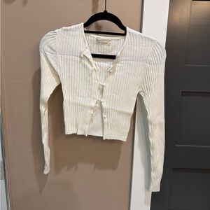 Ribbed Knit Cardigan